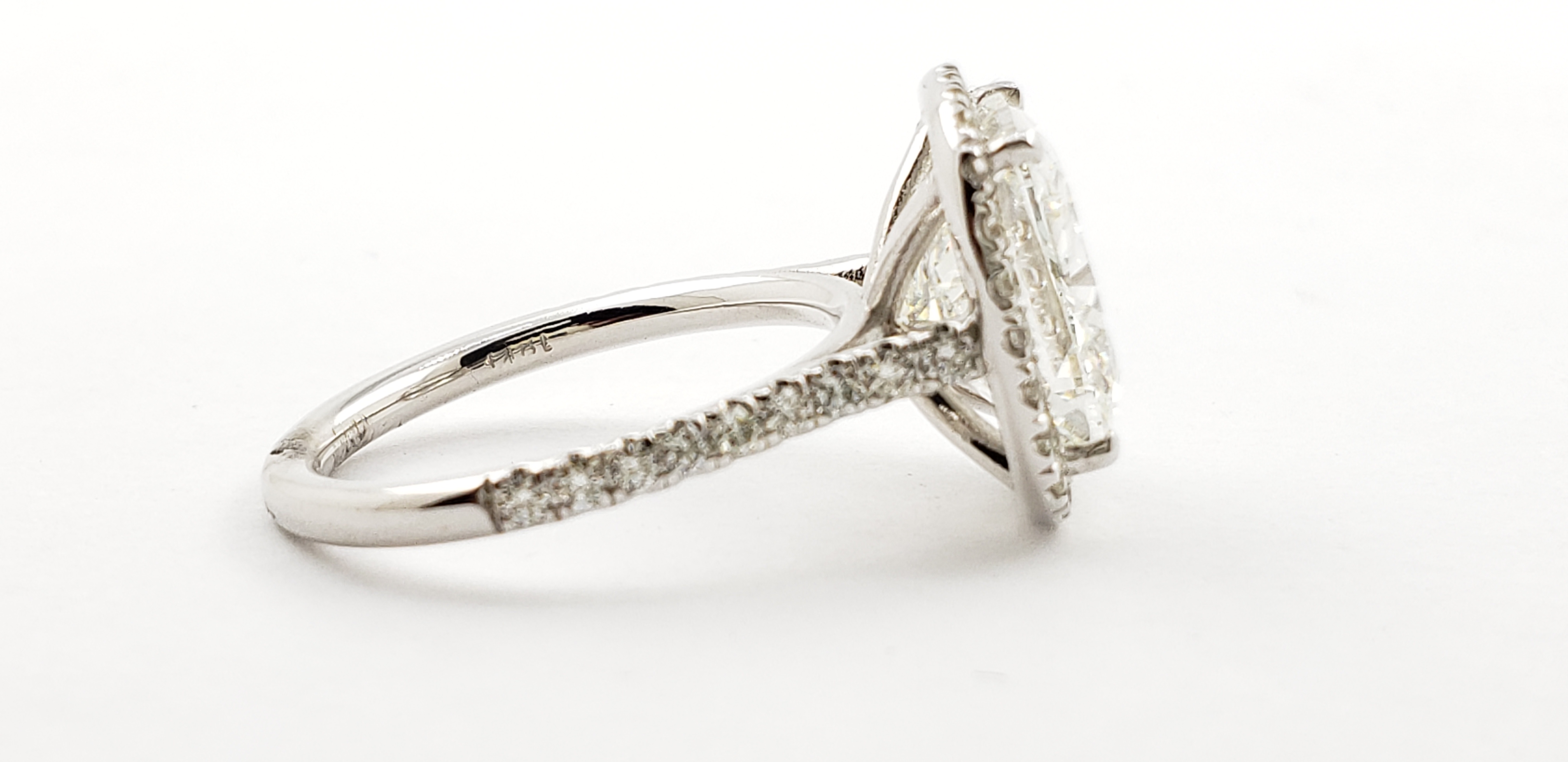 Cushion Halo Diamond Ring